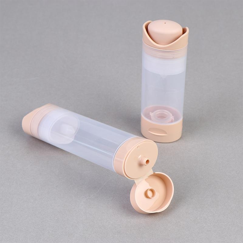 50/80Ml Empty Vacuum Press Dropper Bottle /Eye Cream/ Serum Empty Airless Syringe Bottle Cosmetic Container