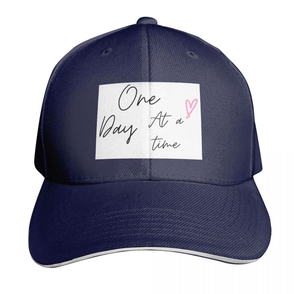 one day at a time Baseball Cap winter hats for Unisex birthday hard hat Dropshipping Unisex Womens