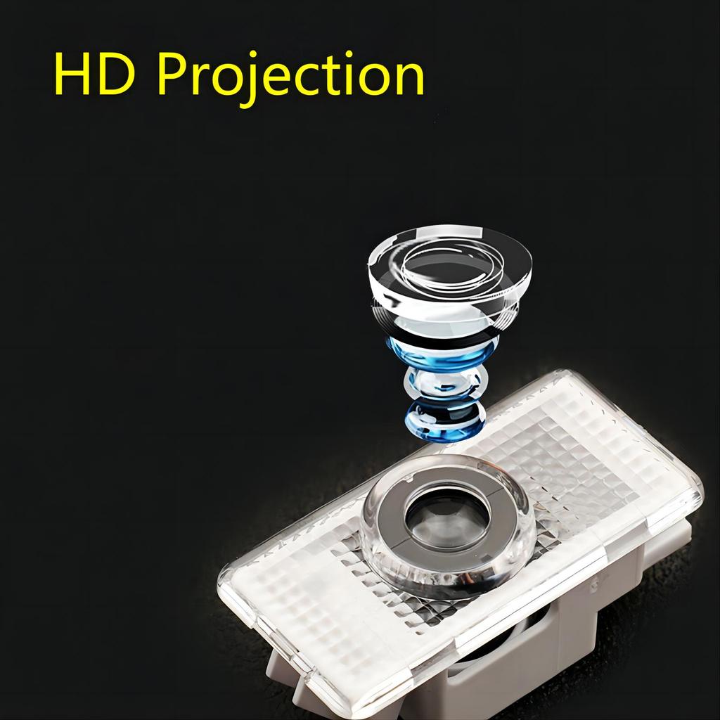 BMW G20 G21 G22 G23 F40 F44 U10 U11 U12 G29 1 2 3 4 X1 ix1 Serisi i3 2020-2025 Aksesuarları İçin 2 Adet LED Araba Kapı Projektör Işığı