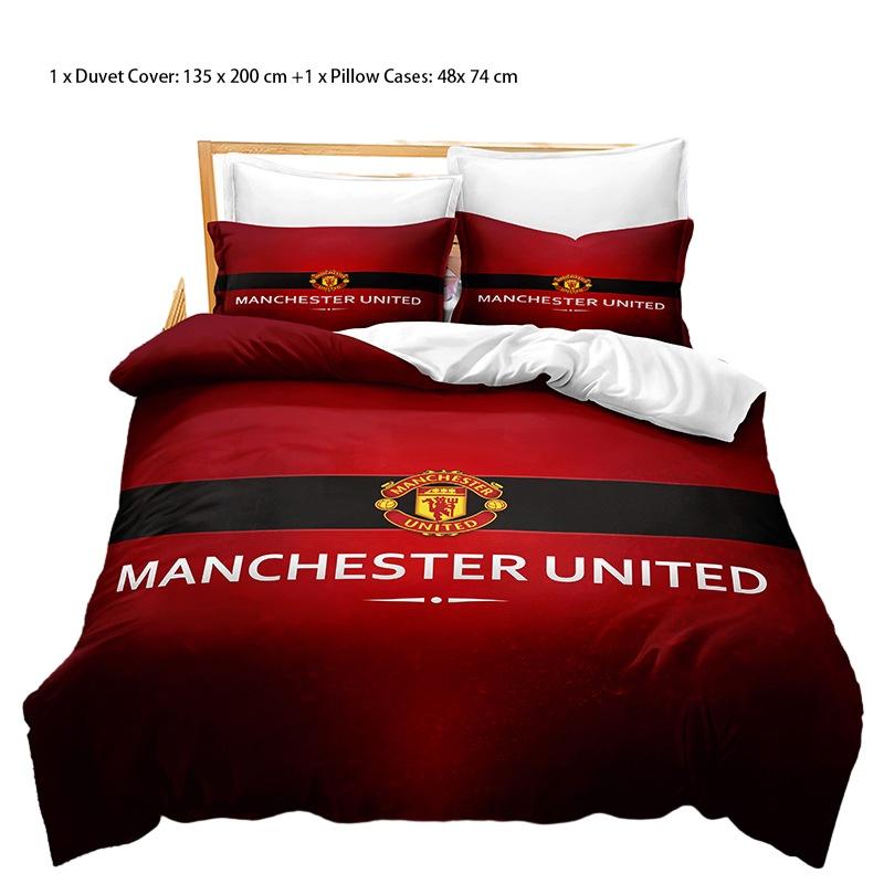 Luxury 3d Digital Print Bedding Set For Football Fans Wholesale Bedding Set For Football Enthusiasts