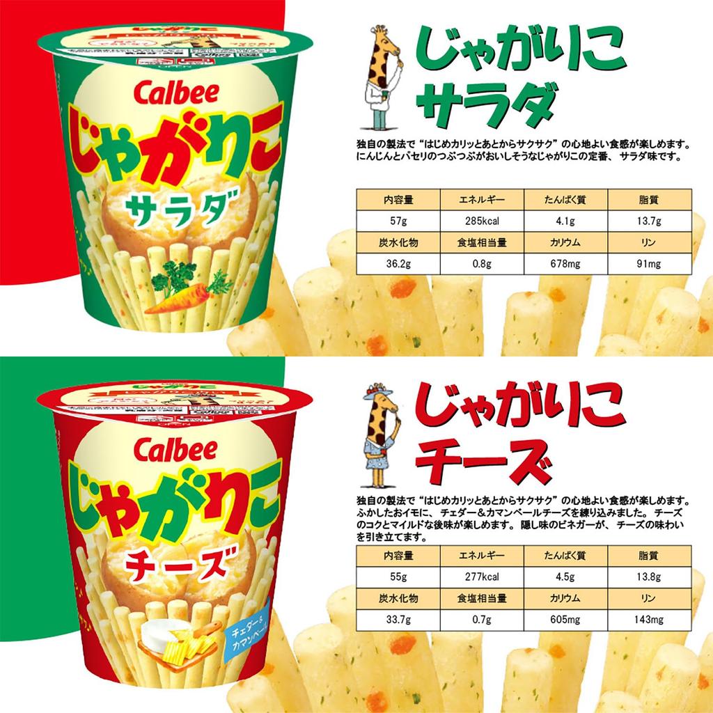 Jagariko 4 types x 3 total 12 assorted set registration number each, [Trademark 6662120]