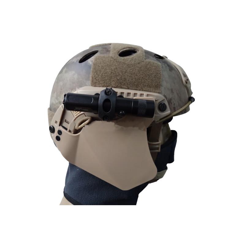M-LOK Tactical Helmet Flashlight Mount Clips
