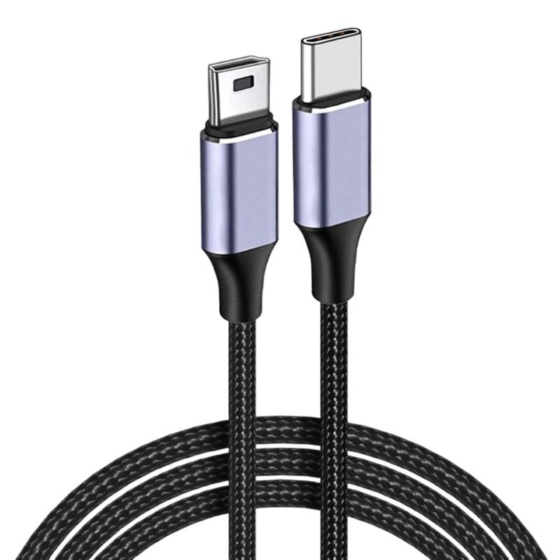 High Speed USB C To USB Charging Cable, Type C Male To USB Male Sync Cable for Camera