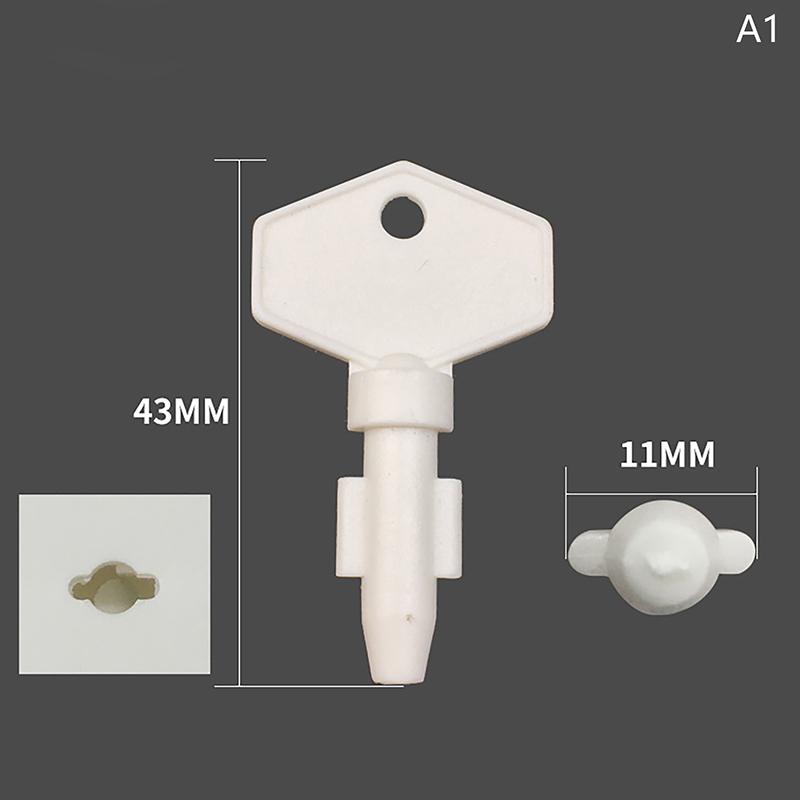 1Pcs Toilet Paper Soap Dispenser Box Lock Plastic Keys Master Tools Part Replacement Accessories For Hotel Home Bathroom