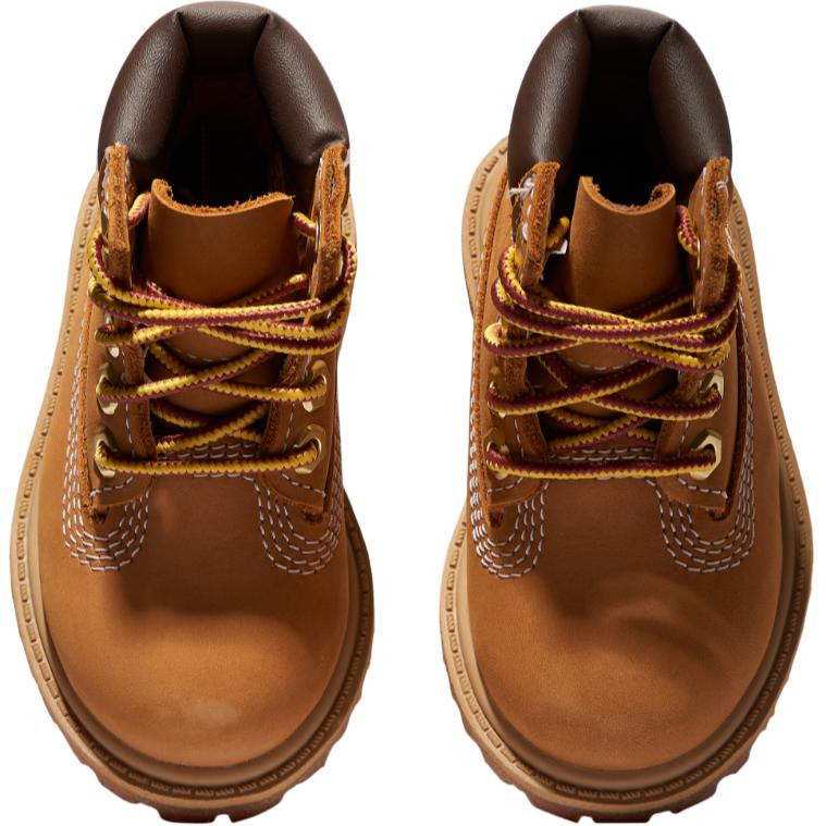 Timberland Stivale Premium da 6 Pollici per Bambini Piccoli Grano Scarpe da Ginnastica per Bebè Tan TB112809-713
