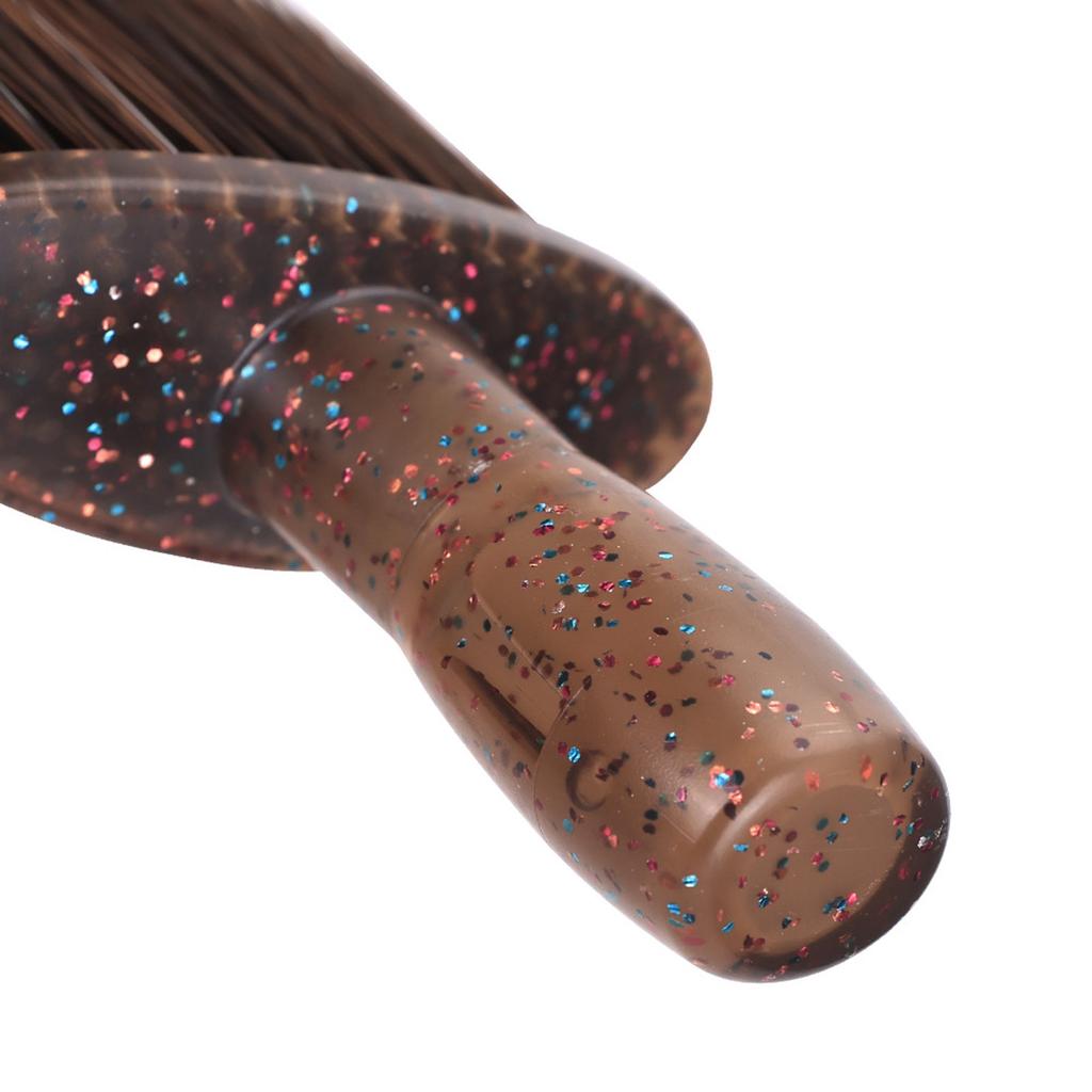 Hair And Dust Cleaning Brush Soft Bristle Design With Standup Base For Home Salon Use
