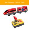 Wooden RC Train Railway Accessories Remote Control Electric Train Magnetic Rail Car Fit For All Brands Train Track Toys For Kids