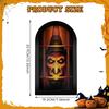 Halloween Novelty Witch Mirror Decoration with Creepy Eyes Eerie Tabletop Decorative