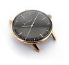 Jaimie Jacobs UHR Schwabing Midnight, Sunrise Watch, Made In Germany (Dial Black, Case Rose Gold)