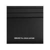 Coach Ellie 10 Elephant Pattern Cow Leather Card Holder Men's Black Black