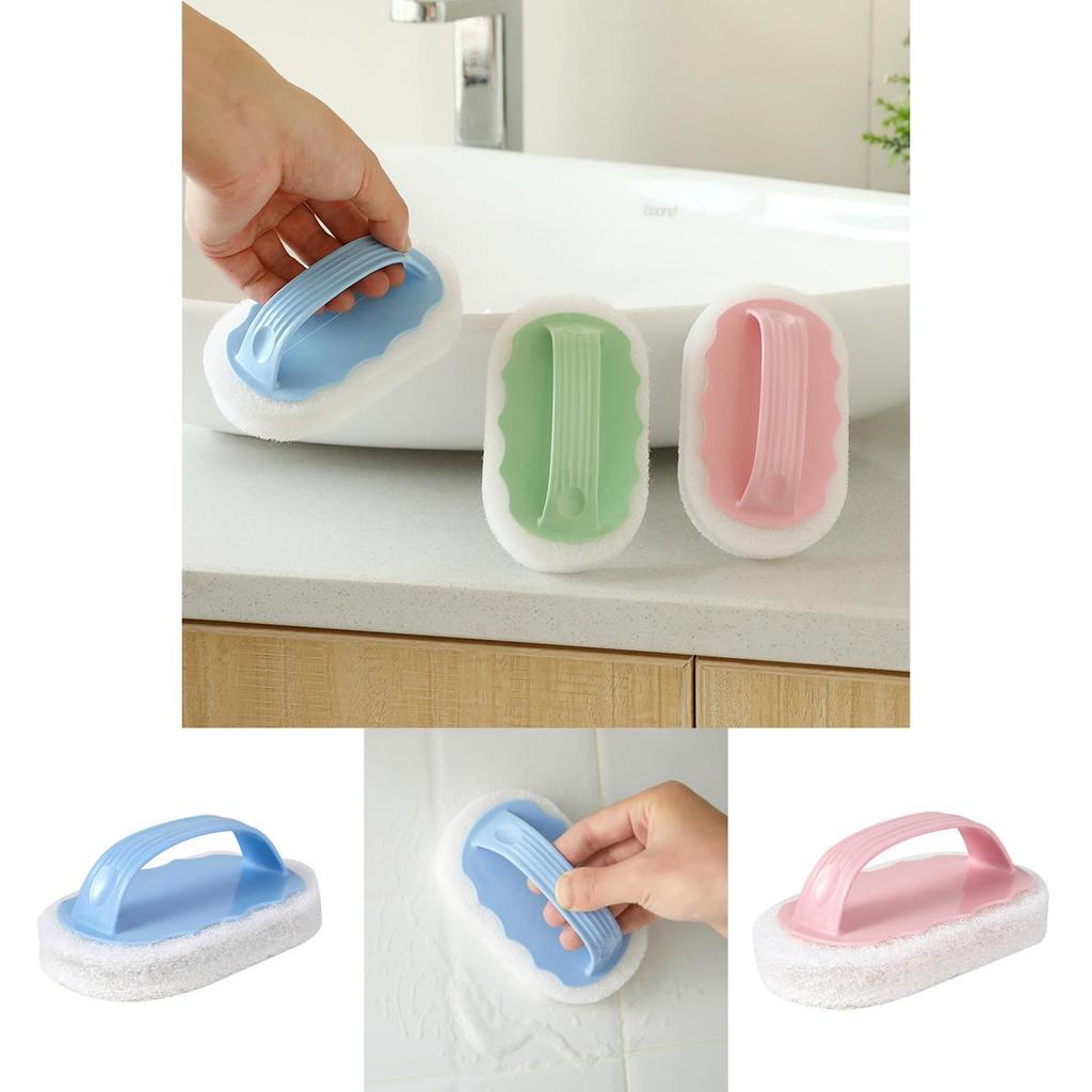 Ergonomic Bathtub Scrubber With Durable Sponge For Home Cleaning Tasks
