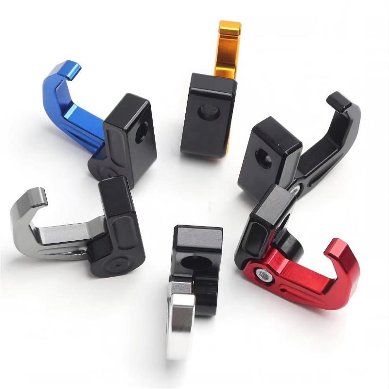 Motorcycle Helmet Holder CNC Aluminum Luggage Bag Hook Holder Hanger Hooks Motorbike Scooter Helmet Bags Gadget Hooks