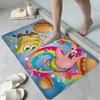 Cartoon S-Sponge-B-Bob Door Mat Nordic Style Bedroom Living Room Doormat Home Balcony Anti-Slip Alfombra
