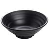 Yudefeng Japanese Style Black Melamine Noodle Bowl