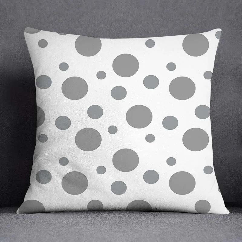 Gray Pillowcase Office Living Room Home Pillowcase Car Ornaments