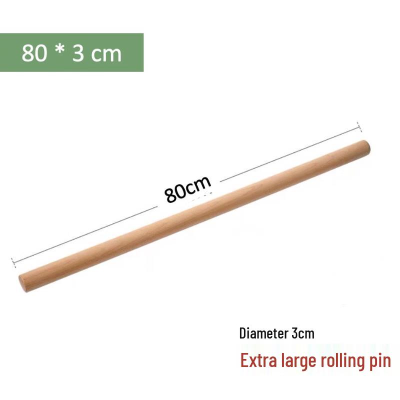 ZISIZ Wooden Rolling Pin Set