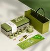 Dragon Boat Festival Gifts Celadon Master Cup Bamboo Tea Tasting Cup Single Cup High-End Teacup Teacup Kung Fu Tea Set Gift Box