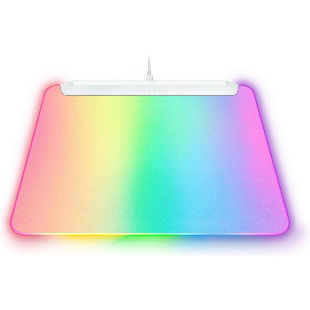 Razer Firefly V2 Pro Gaming Mousepad with 360x278 Firefly V2 Pro White Edition Japanese Distributor (White Edition) Micro-Textured Surface, Non-Slip