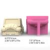 Concrete Molds Car Shaped DIY Vase Mold Suitable for Making Vase Succulent Vase