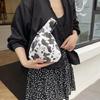 French Underarm Tote Bags for Women's Brown Leopard Handbag Clutch Bags Female Vintage PU Leather Shoulder Bags Versatile Casual KTB