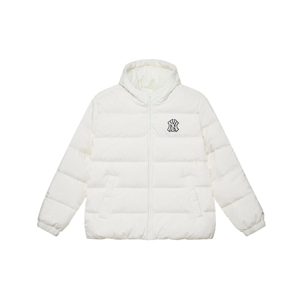 New MLB New York Yankees Down Jacket Unisex Cream 7ADJM0146-50CRS