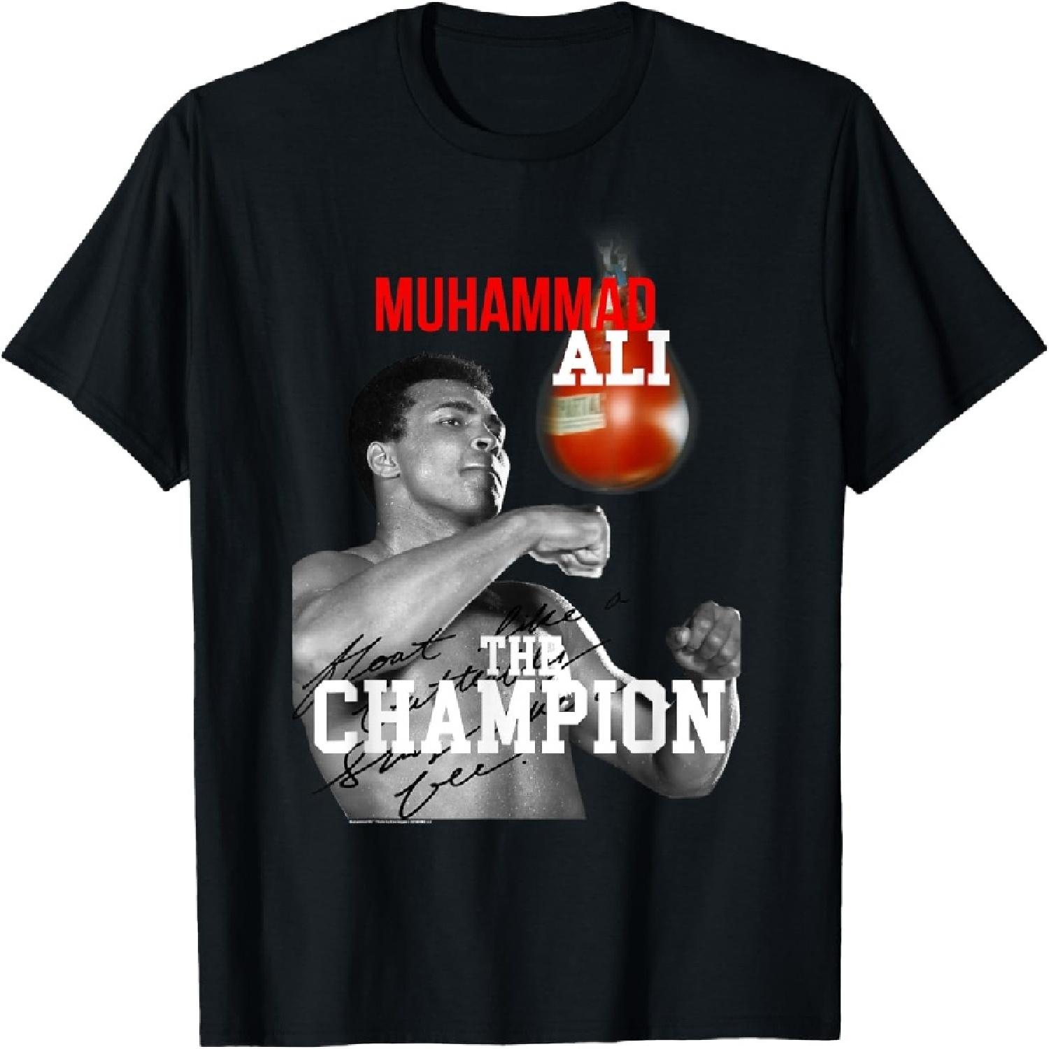 Muhammad Ali Champion Velour T-Shirt XXXXXL разноцветный