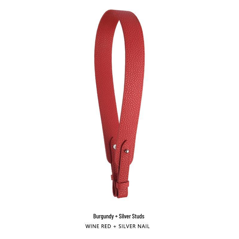 Pasek do torby A-30 ze skóry naturalnej z krowiej skóry: Akcesorium Pasek na Ramię do Koszyka na Zakupy i Torebek Podpachowych