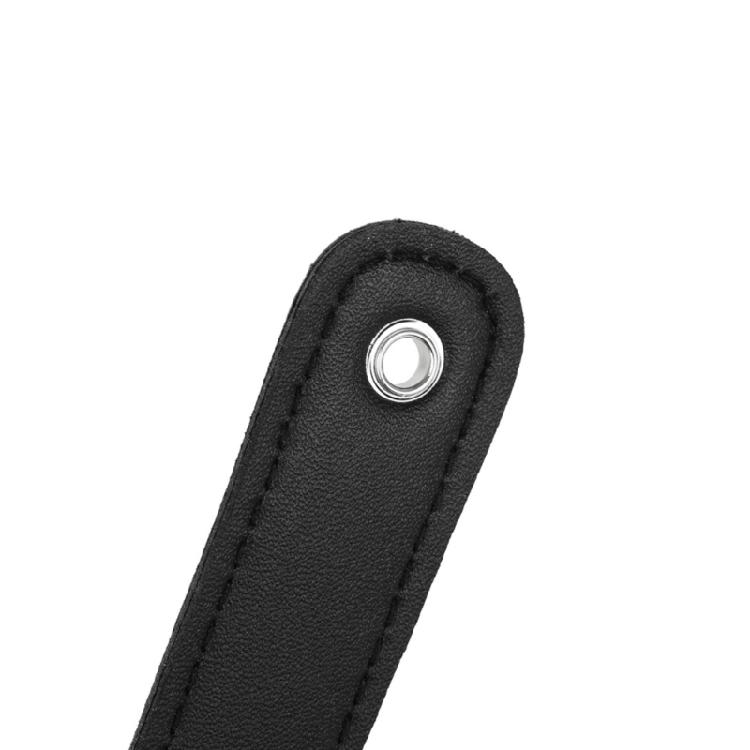 Unique Black Accordion Bellow Strap with Reinforced Edges and Secure Fastening System Suitable for Offering Durability