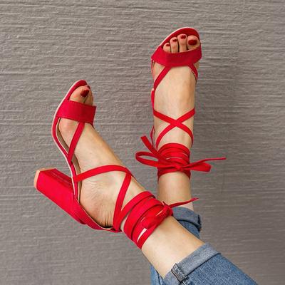 Women Sandals  Summer Shoes Sexy High Heels Sandals Women Casual Gladiator Sandals Size 35-43 Waterproof Sandalia Feminina