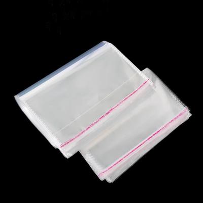 100 Stück hochtransparente OPP-Verpackungsbeutel, dick, 0,05 mm, selbstklebend, selbstversiegelnd, für Bücher, Kleidung, Masken, Kunststoffsiegelverpackungen