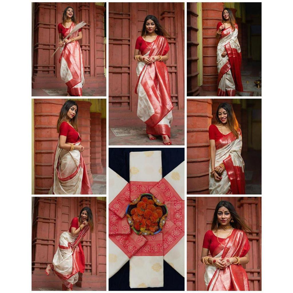 Royal Soft Lichi Silk Designer Saree – Exclusive Jacquard Elegance