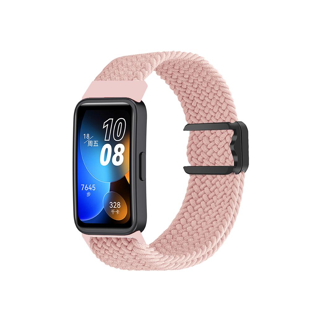 For Huawei Band 8 9 10 Watch Strap Accessories Wristband Elastic Magnetic Nylon Braided Belt Bracelet Correa Huawei 9 Band