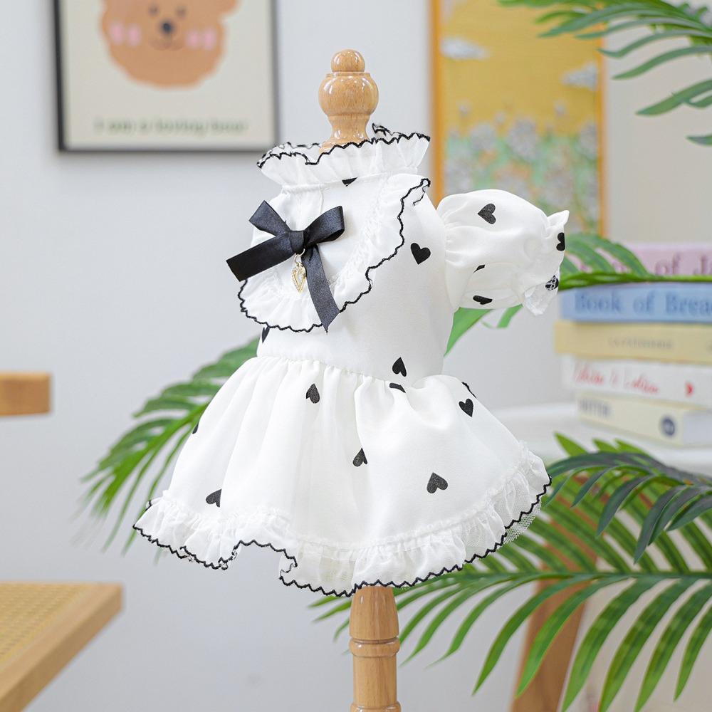 Lightweight Dog Princess Dress Cute Dog Fluffy Skirt Stylish Cat Apparel  Birthday Party