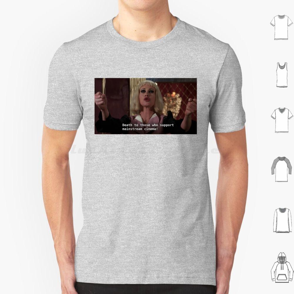 Death To Those Who Support Mainstream Cinema T Shirt Big Size 100 Cotton Cecil B Demented Cecil B Demented John Waters John