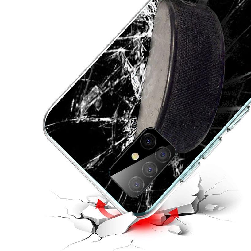 Ice Hockey Rink Sport Phone Case For Samsung Galaxy A12 A52S A42 A32 A22 A51 A50 Note 20 Ultra 10 S10 Plus A71 A70 A31 A30 A10S