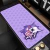 Mouse Pad Laptop Japan Anime Purple Ghost Mousepad PC G-gengar Grande Keyboard Rug Large P-pokemonS Gaming Accessories Desk Mat