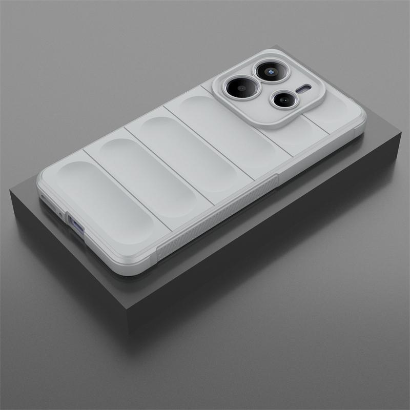 Silicone Matte Phone Case For Xiaomi Redmi Note 14 5G Case Cover For Redmi Note 14 5G Anti-slip Shockproof Funda Cover