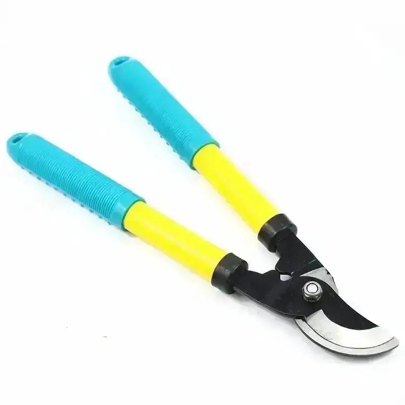 New Anti Handle Pruning Lopping Shears Garden Bonsai Tools Ioppers 65Mn Garden Hedge Tree Scissors Cutter Gardening Tool
