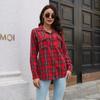 JPNTKY Women's Fashion Casual POLO Neck Long Sleeve Blouses & Shirts