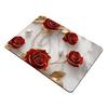 3D Floral Placemat Diatomaceous Earth Absorbent Flower Placemat Non-slip Decorative Heat Insulation Mat for Dining Table Home Decor