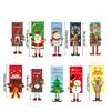Christmas Hanging Cloth Poster Creative Cartoon Background Fabric Christmas Decor for Home Decoration