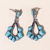 2X Alloy Earring Fashion Jewelry Ear Stud Pearl Attractive Long-lasting Sweet Gift Anniversary Dating Prop Compact Size