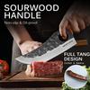 Stainless Steel Kitchen Knife Professional Boning Knife Skinning Knife Meat Cleaver Forged Butcher with Cover