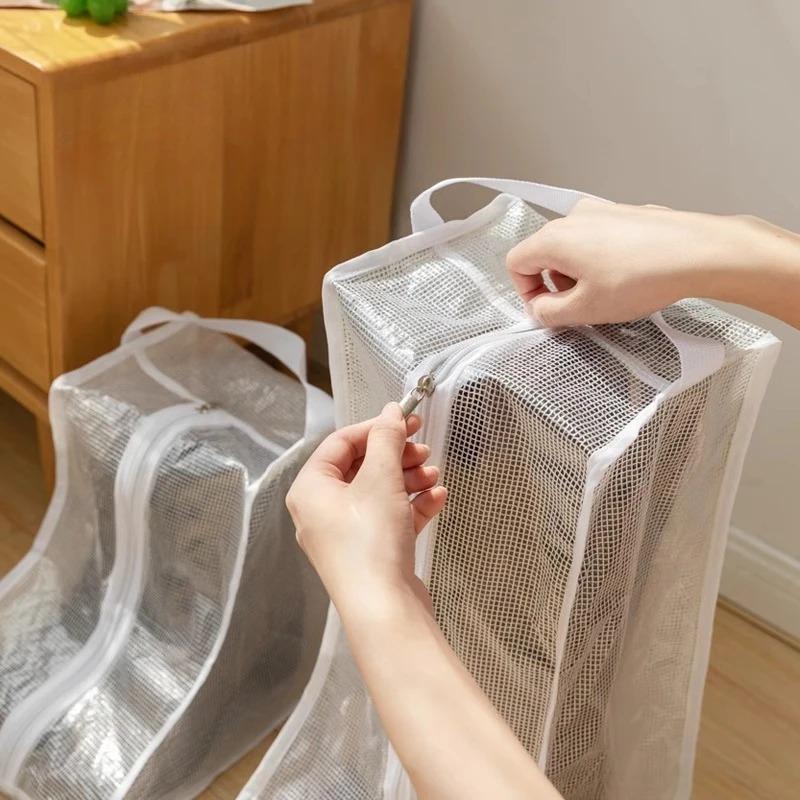 Rain Shoe Cover Home Christmas Storage Bag Wash Moisture-proof Boot Protection Dust-proof Shoes Storage of Household Essentials