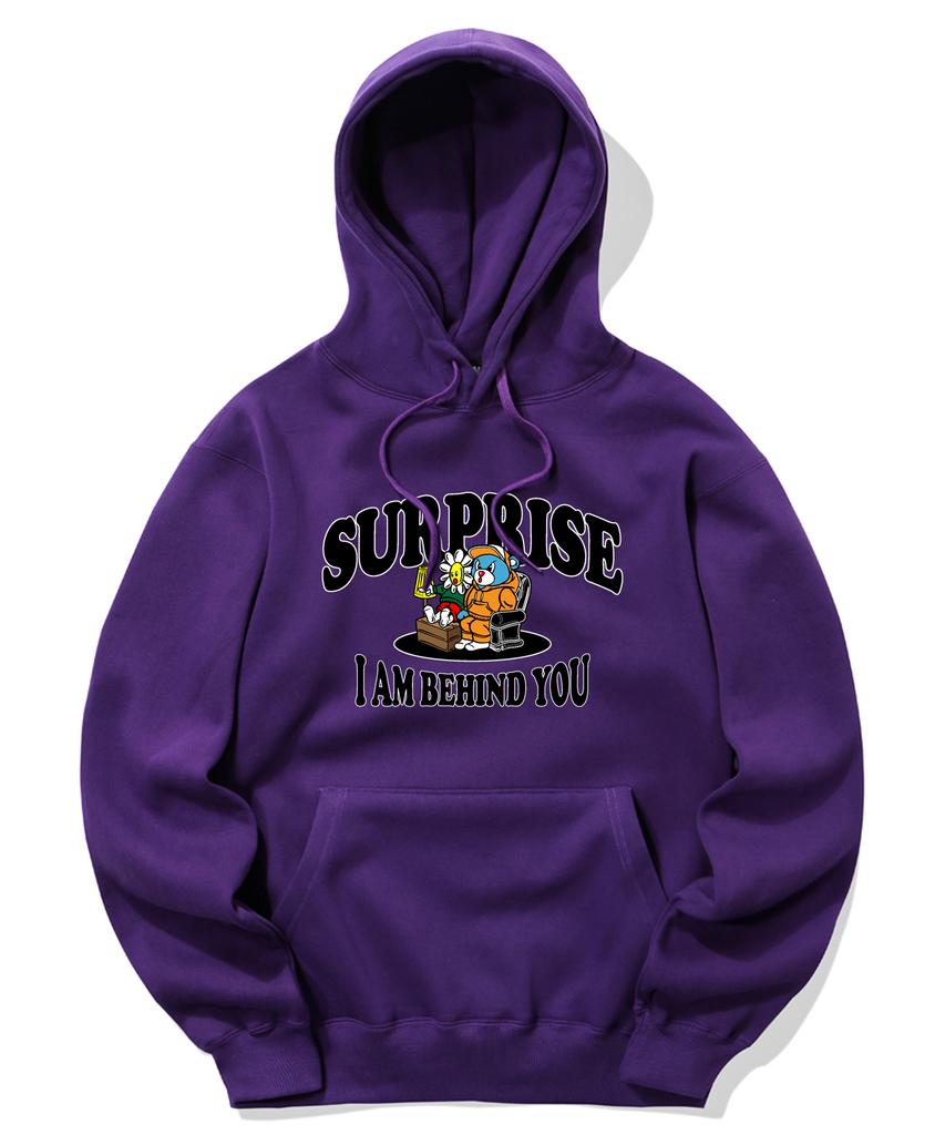 Surprise Duo Graphic Hoodie - Purple