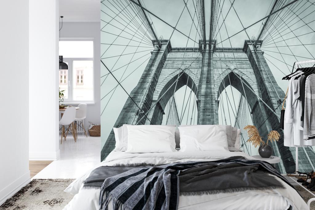 Photomural Brooklyn Bridge Washable Fleece 180x120