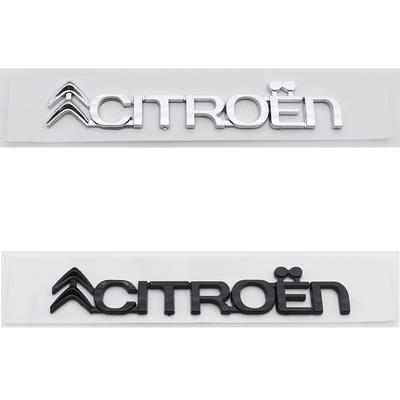 1pcs 3D ABS Car Rear Letter Logo Fender Side Sticker Rear Bumper Tail Door Trunk Car Rear Emblem Styling Accessories