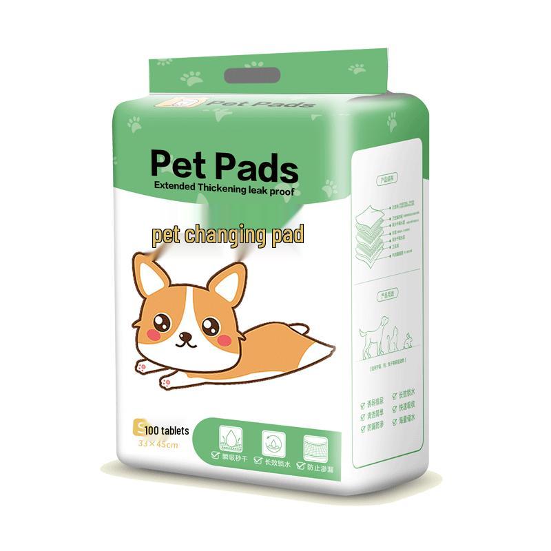 Pet Pee Pads: Disposable, Colorful, Large Quantity Diapers for Dogs