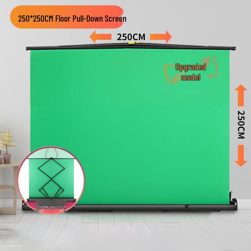 Green Screen Background for Live Streaming and Photography