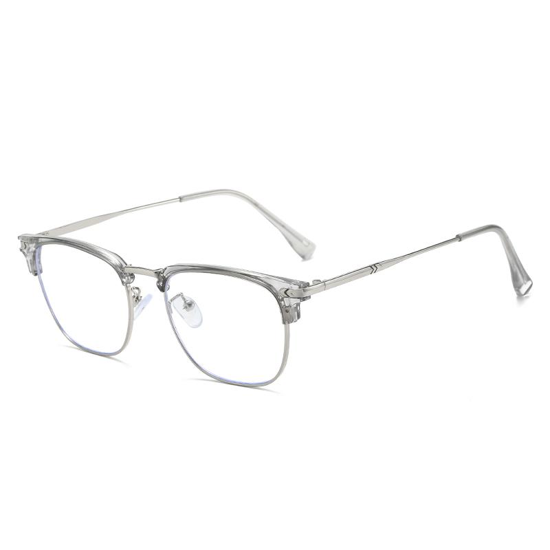 

0 -0.5 -1.0 To -6.0 Anti Blue Rays Square Nearsighted Glasses For Women Men Vintage Metal Hinge Myopia Photochromic Eyeglasses 0